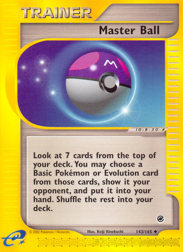 143/165 Master Ball