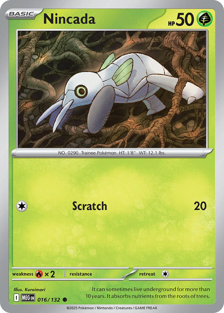 016/132 Nincada