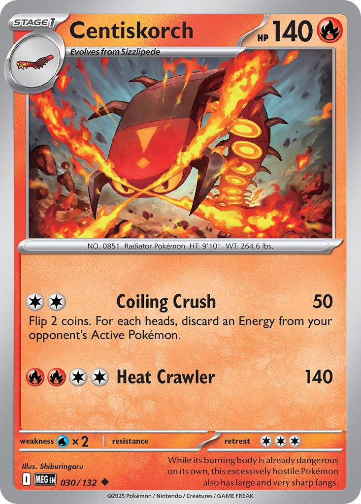 030/132 Centiskorch