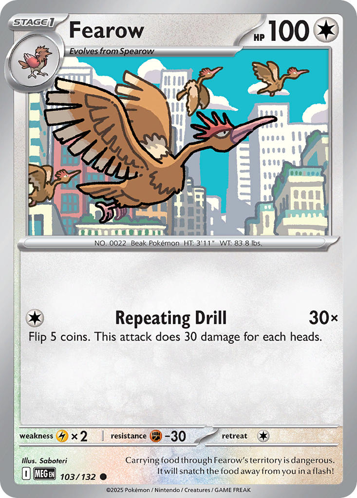 103/132 Fearow