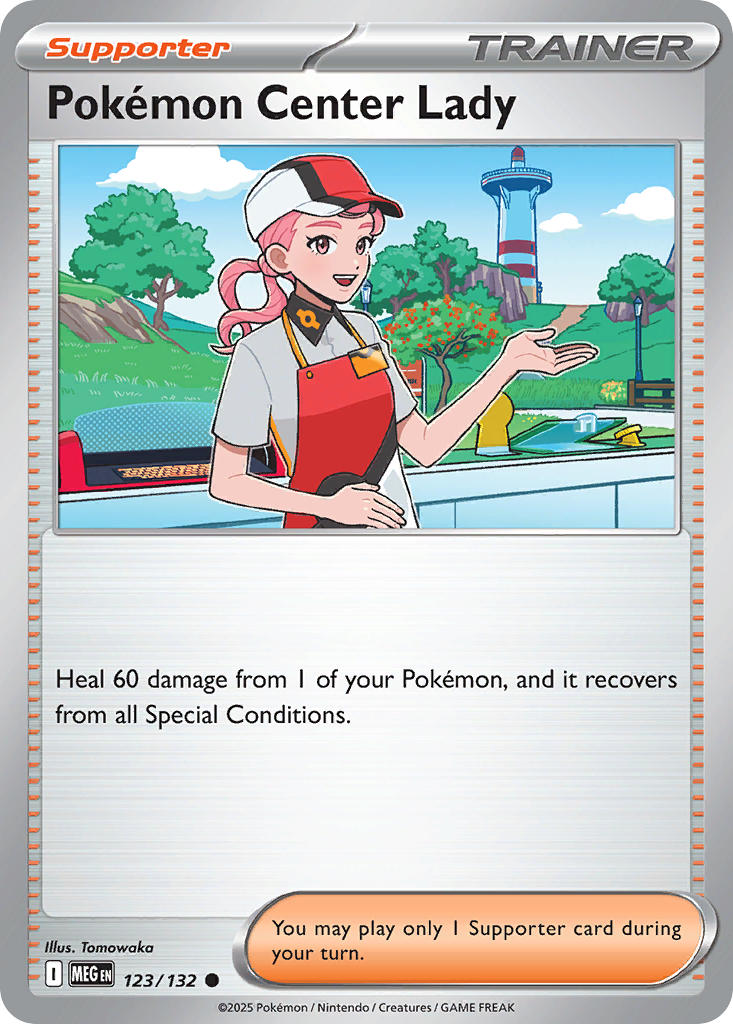 123/132 Pokémon Center Lady