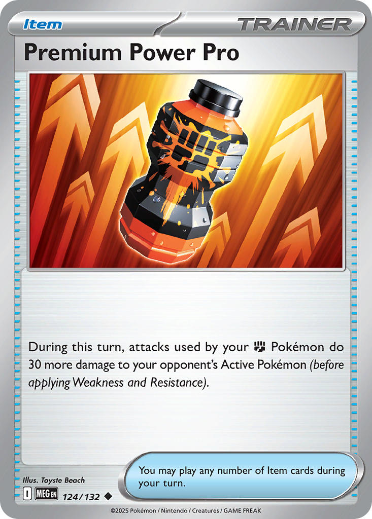124/132 Premium Power Pro