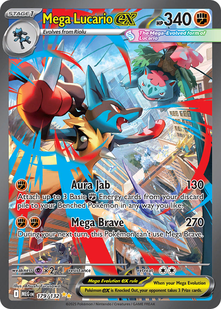 179/132 Mega Lucario ex
