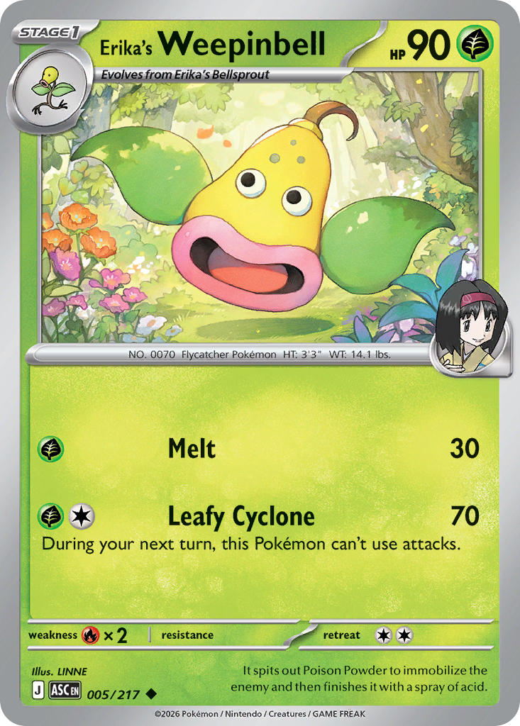 005/217 Erika's Weepinbell