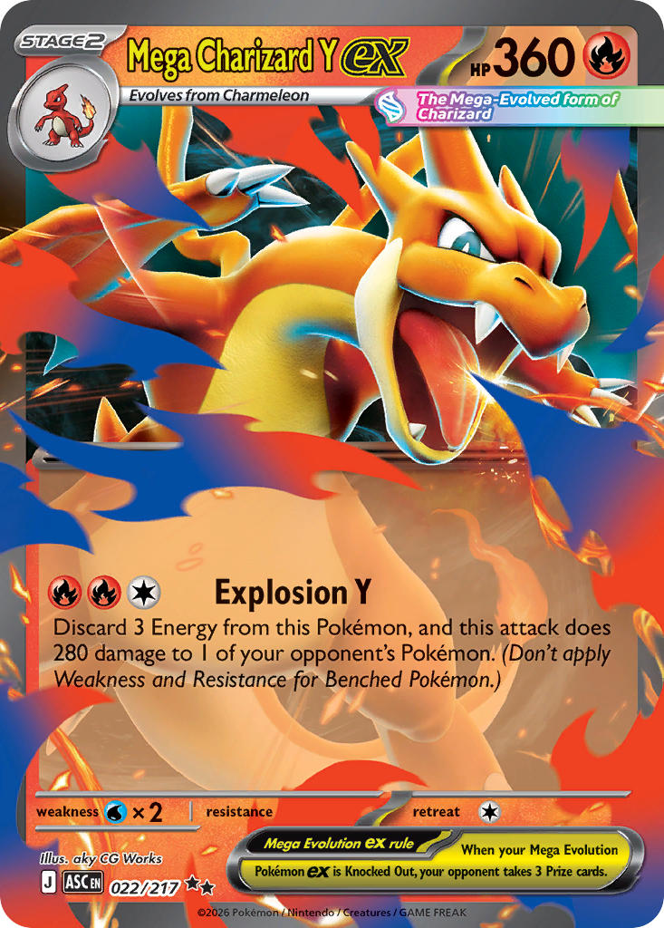 022/217 Mega Charizard Y EX