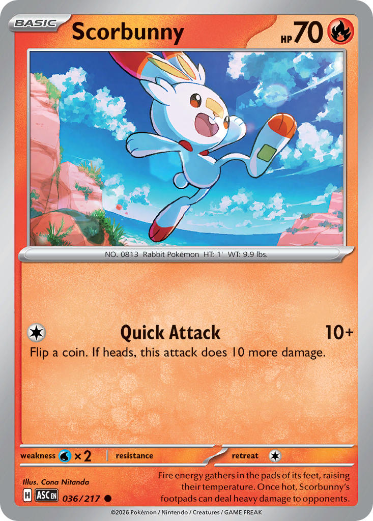 036/217 Scorbunny