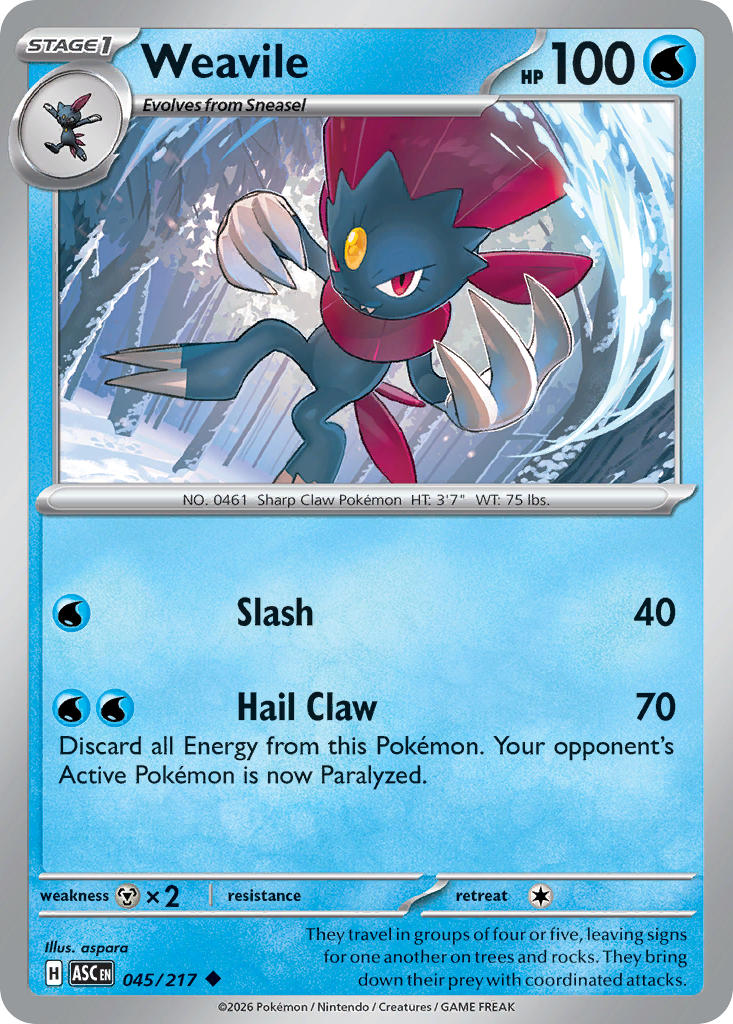 045/217 Weavile