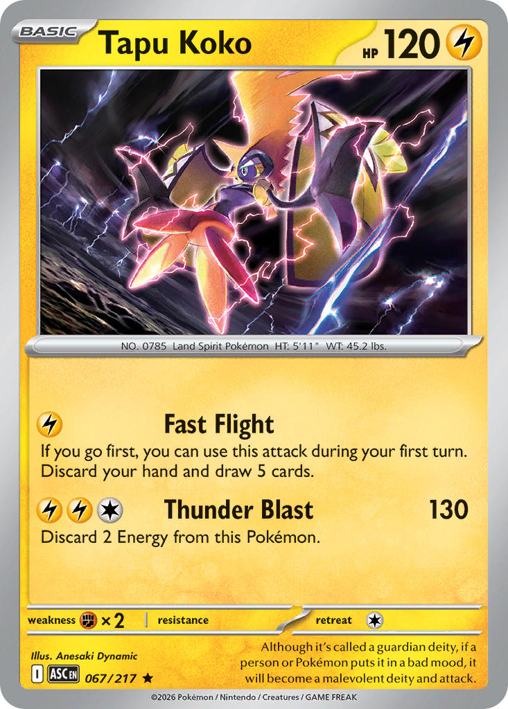 067/217 Tapu Koko