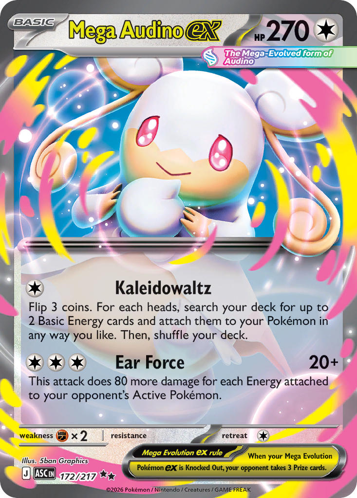 172/217 Mega Audino EX