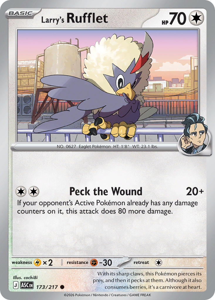 173/217 Larry's Rufflet