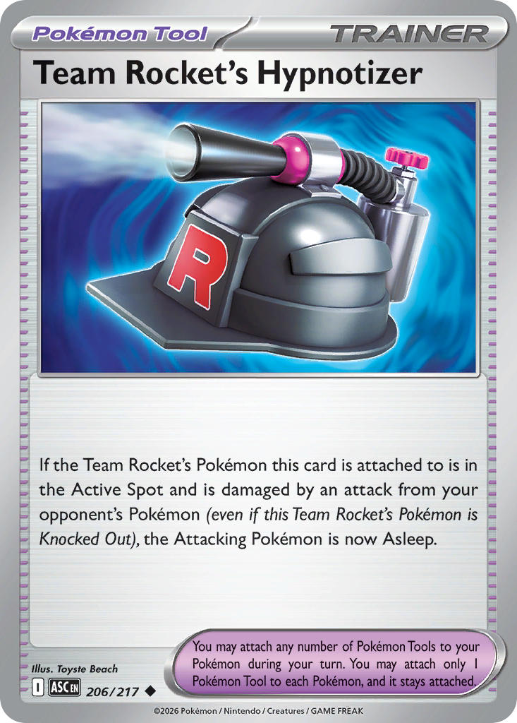 206/217 Team Rocket's Hypnotizer