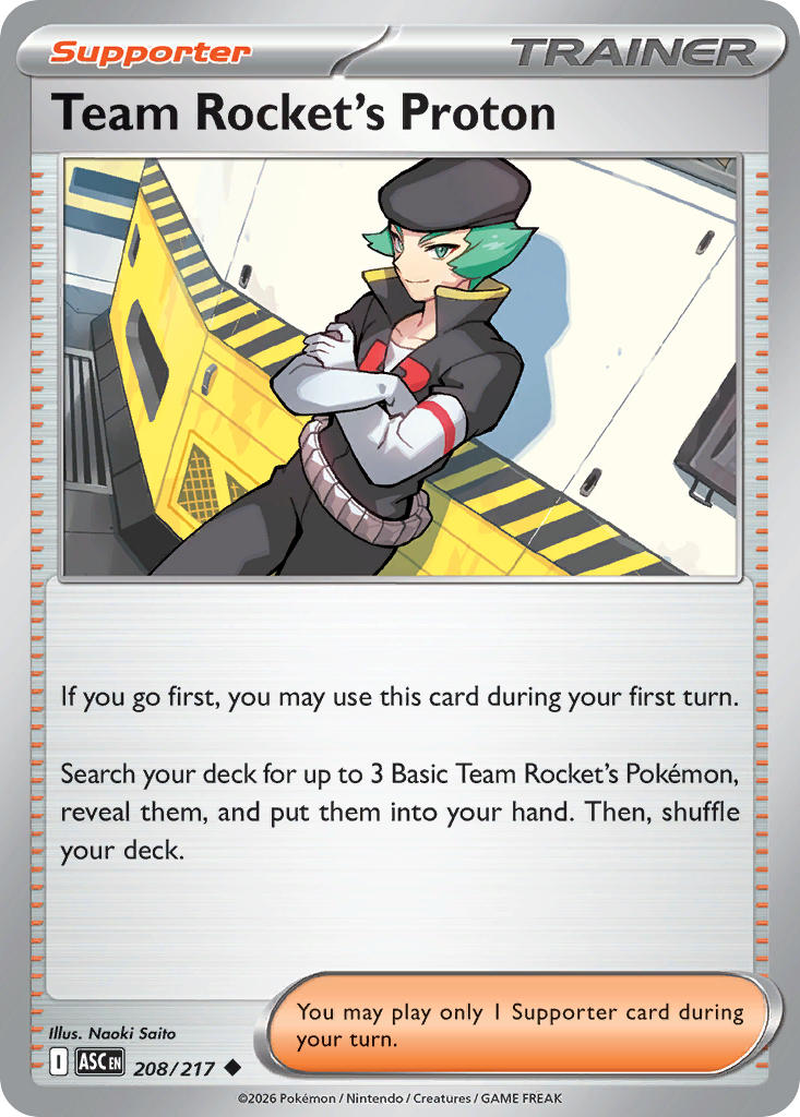208/217 Team Rocket's Proton