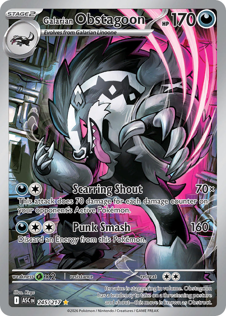 245/217 Galarian Obstagoon