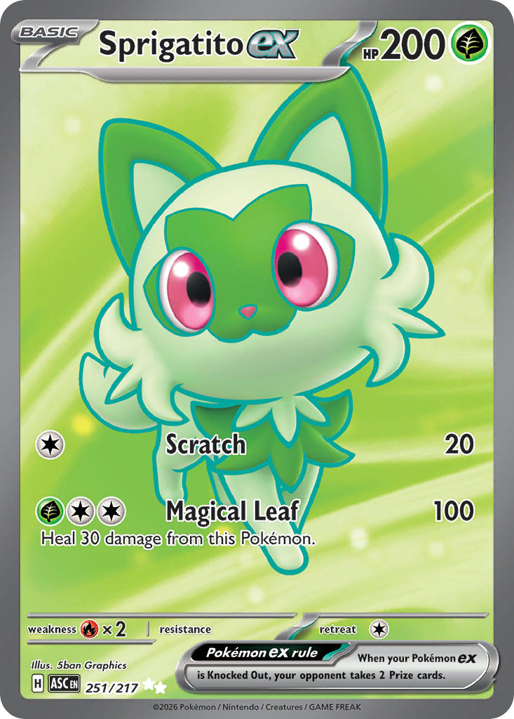 251/217 Sprigatito EX