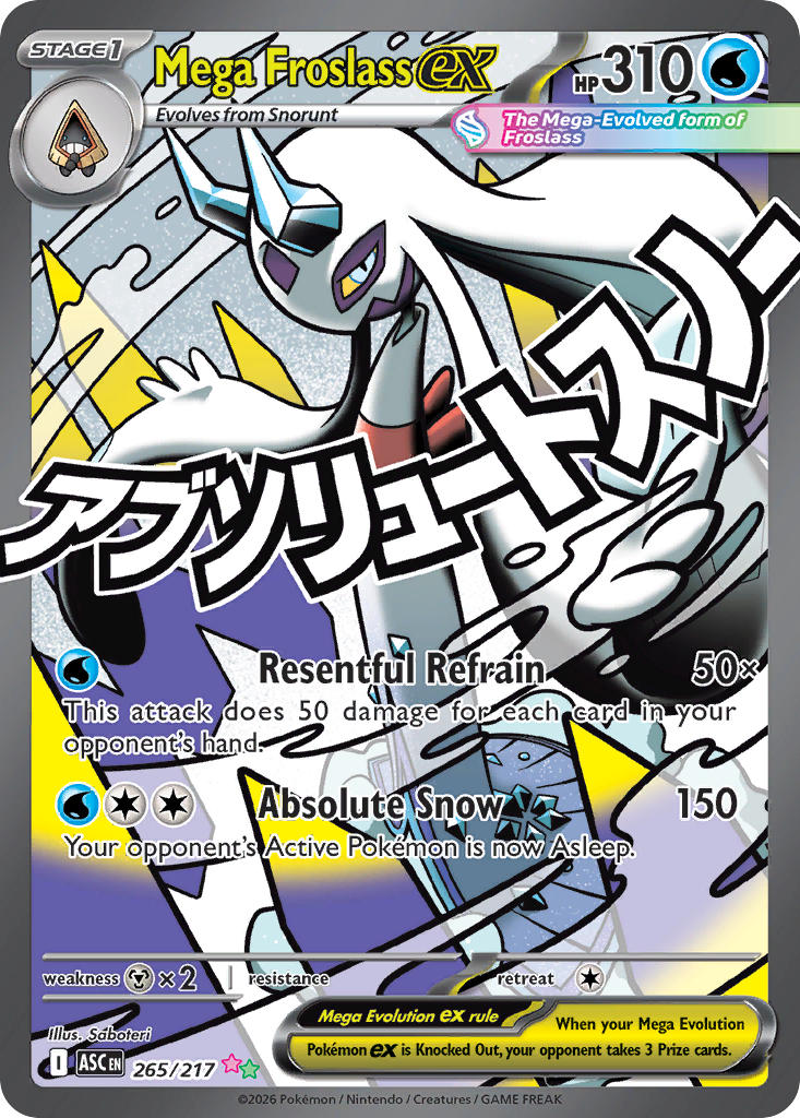 265/217 Mega Froslass EX