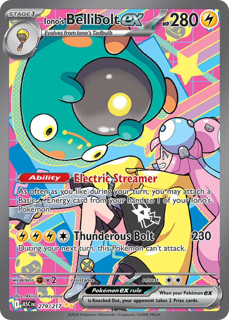 279/217 Iono's Bellibolt EX