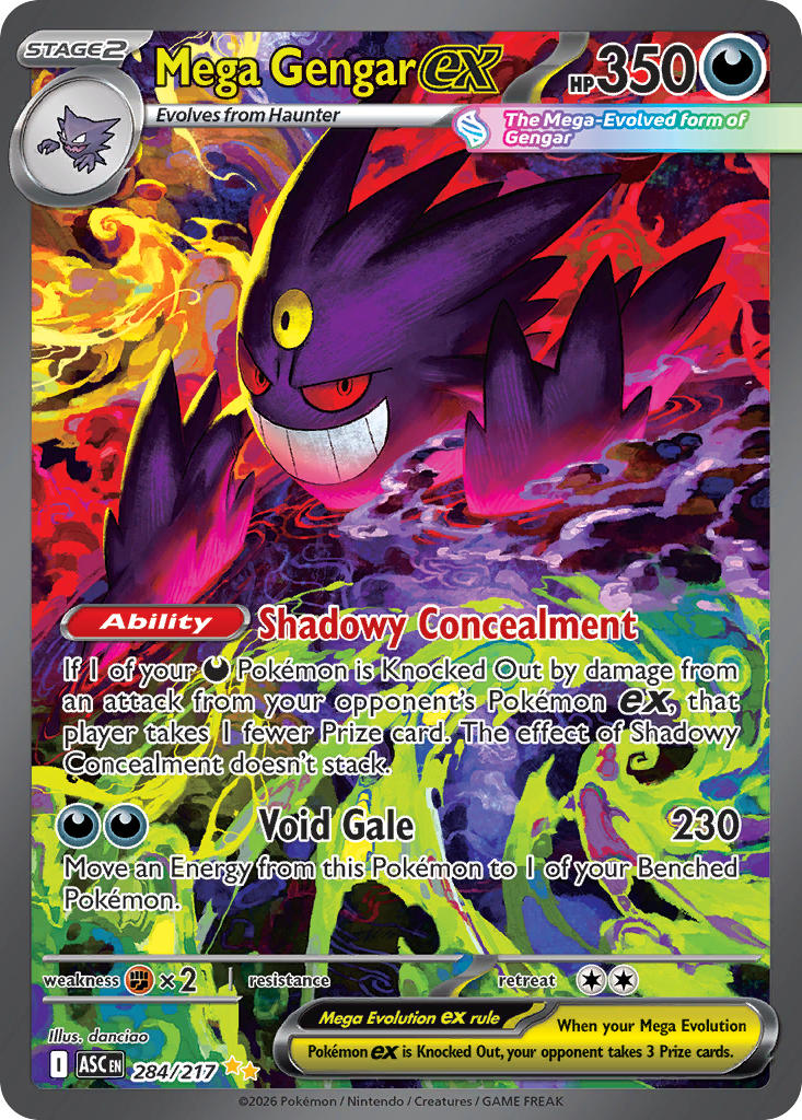 284/217 Mega Gengar EX