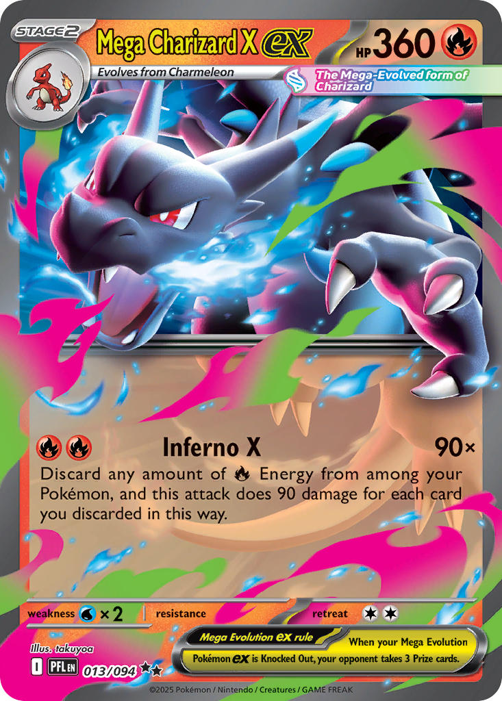 013/094 Mega Charizard X EX