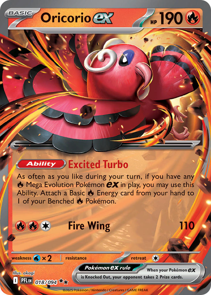 018/094 Oricorio EX
