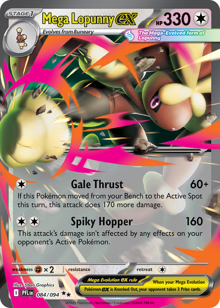 084/094 Mega Lopunny EX
