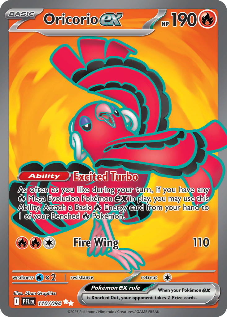 110/094 Oricorio EX