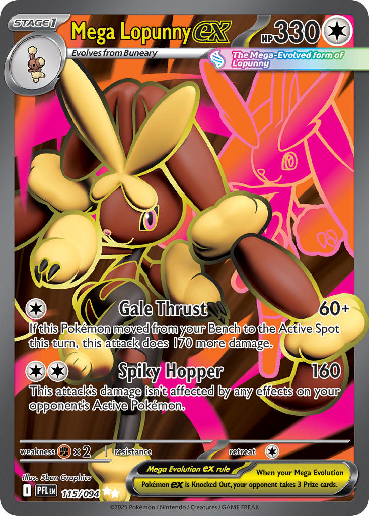 115/094 Mega Lopunny EX