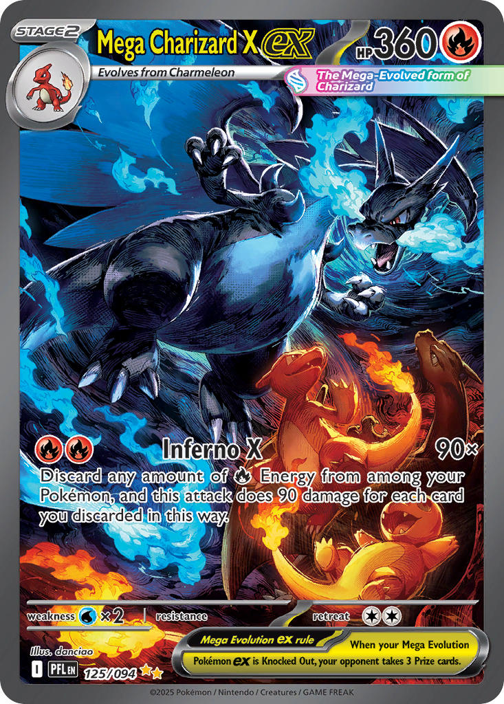 125/094 Mega Charizard X EX