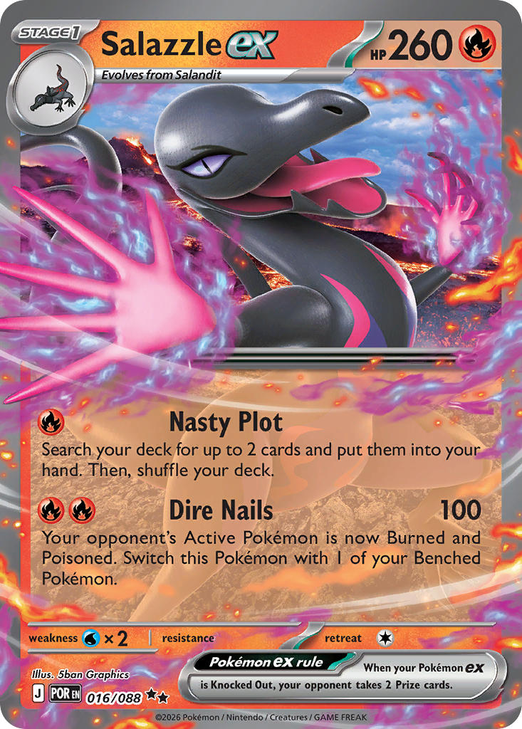 016/088 Salazzle ex