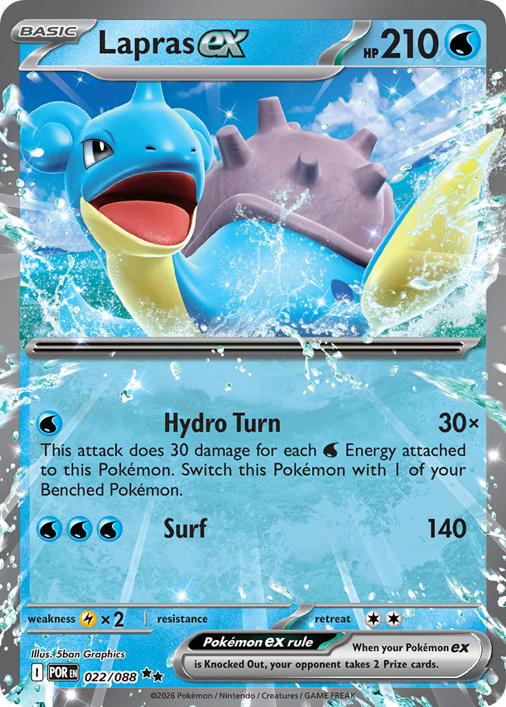 022/088 Lapras ex