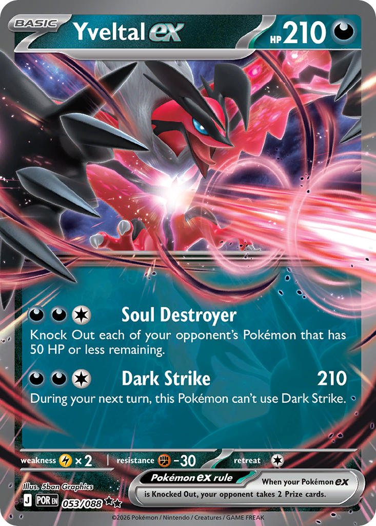 053/088 Yveltal ex