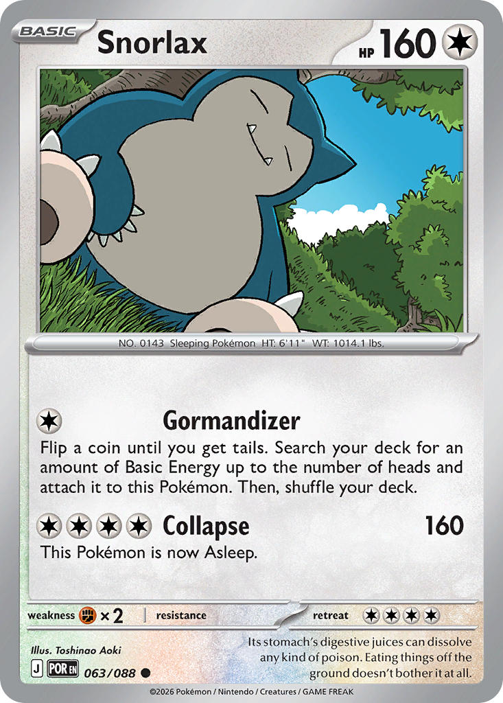 063/088 Snorlax