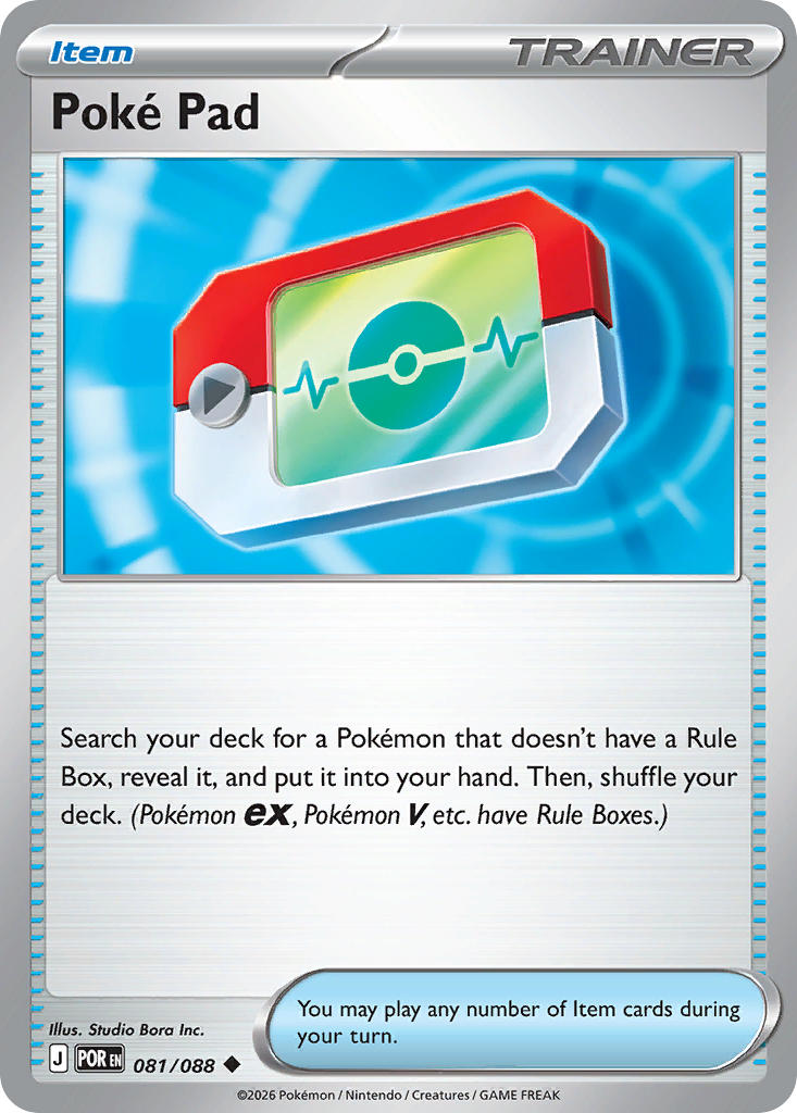 081/088 Poké Pad