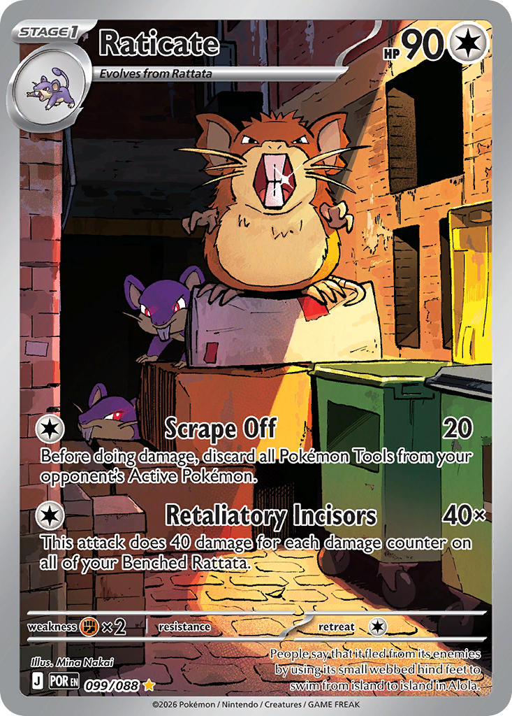 099/088 Raticate