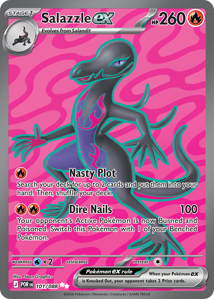 101/088 Salazzle ex