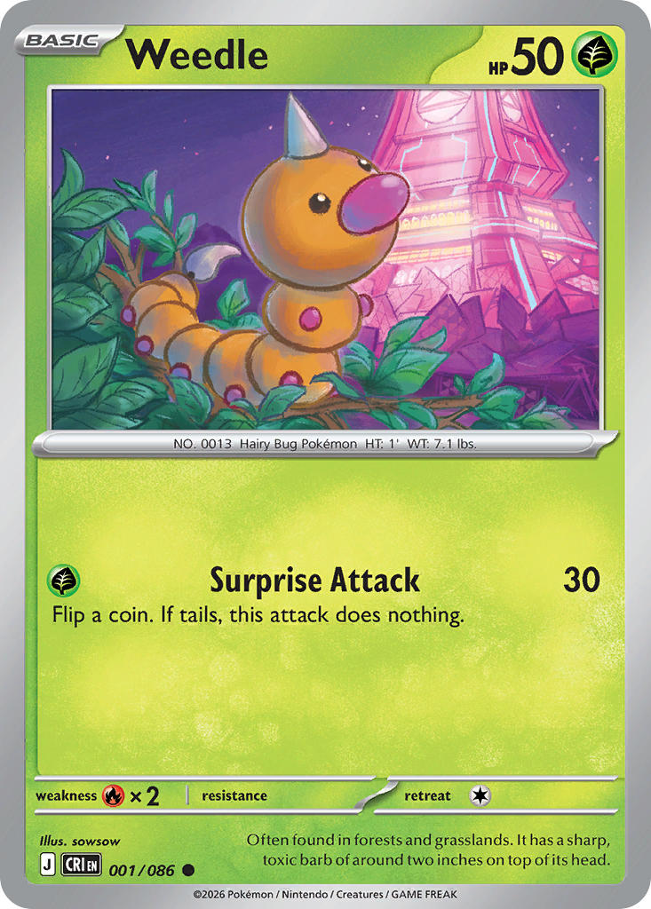 001/086 Weedle