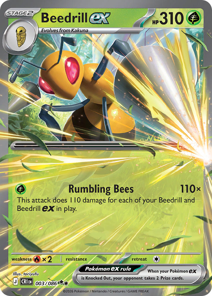 003/086 Beedrill ex