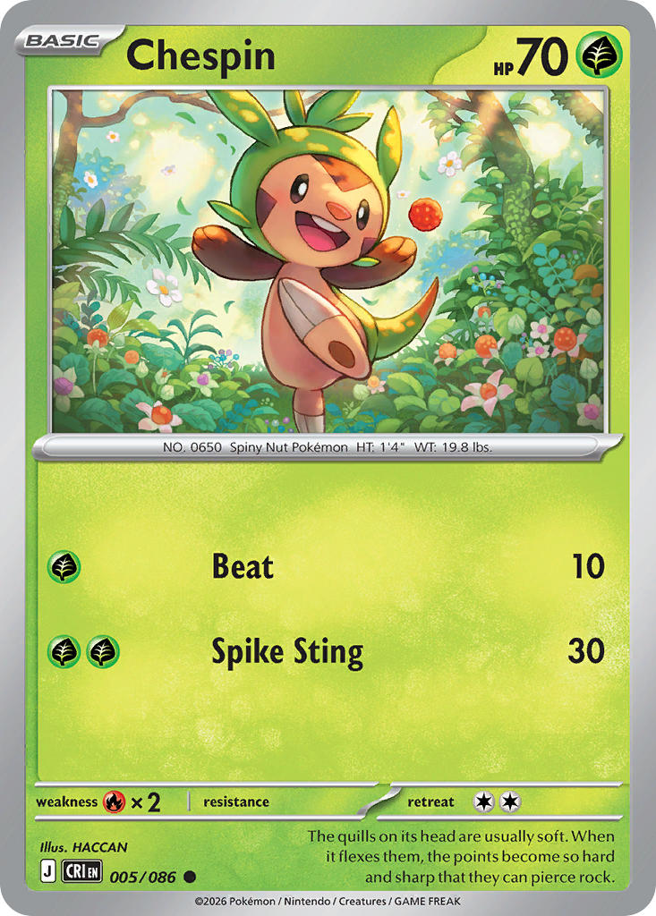 005/086 Chespin