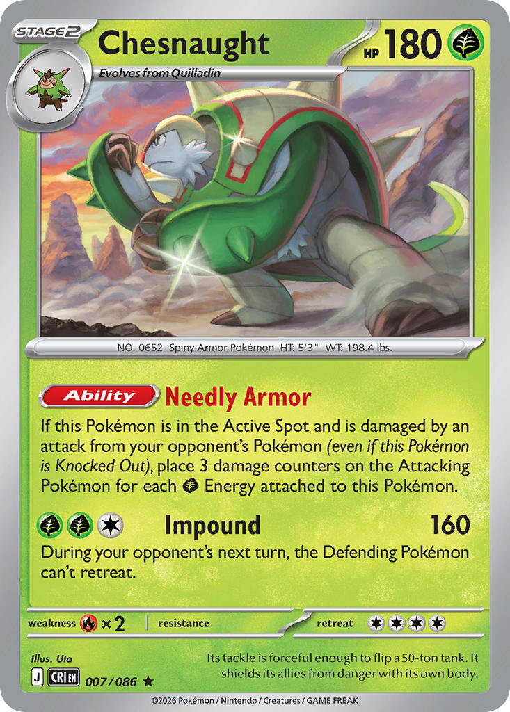 007/086 Chesnaught