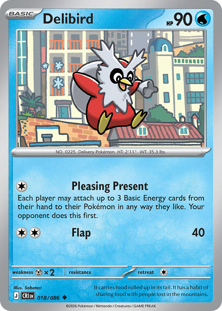 018/086 Delibird