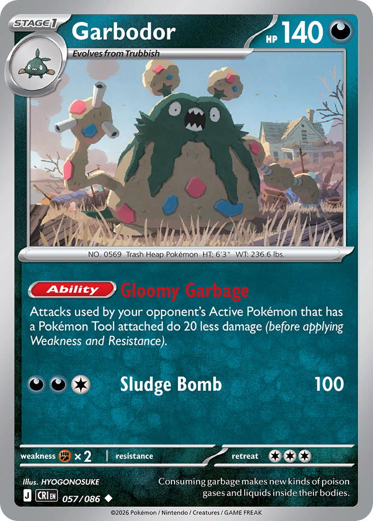 057/086 Garbodor