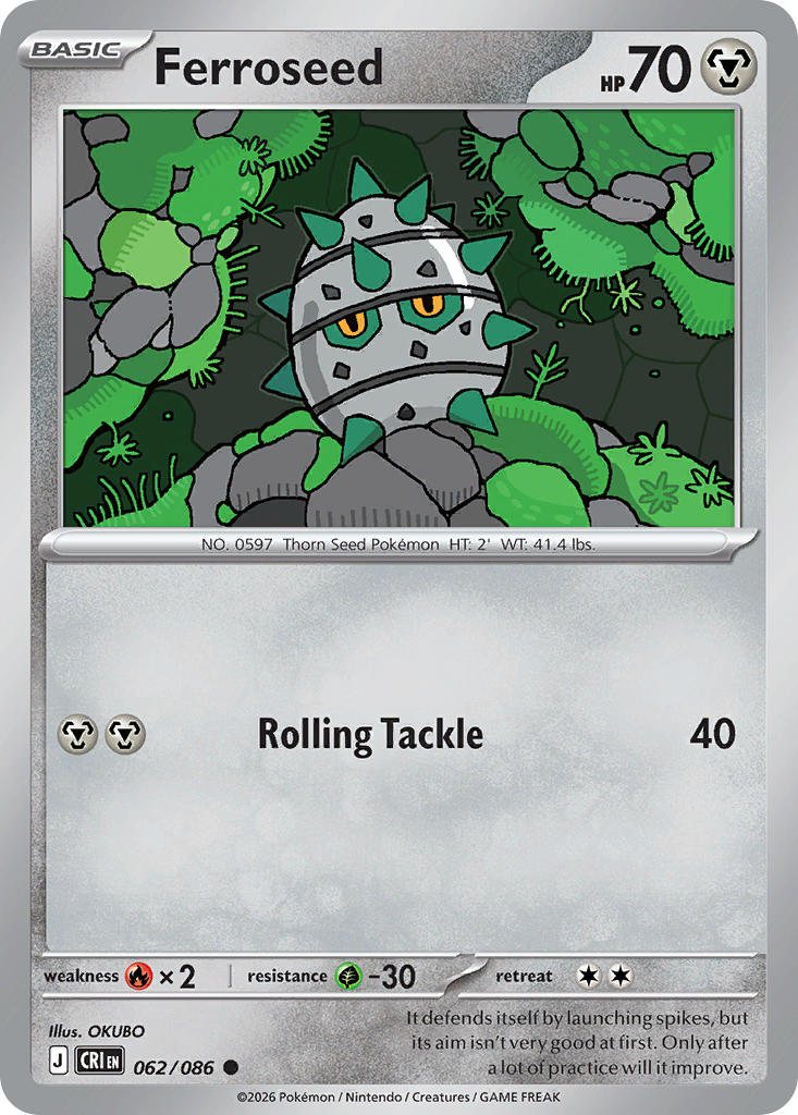 062/086 Ferroseed