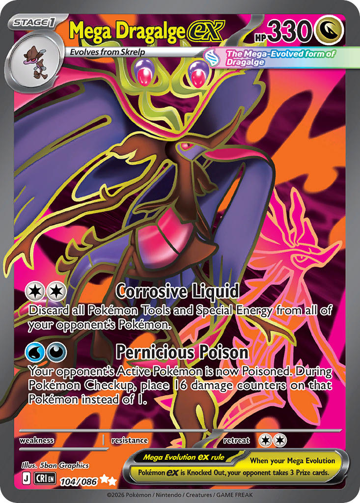 104/086 Mega Dragalge ex