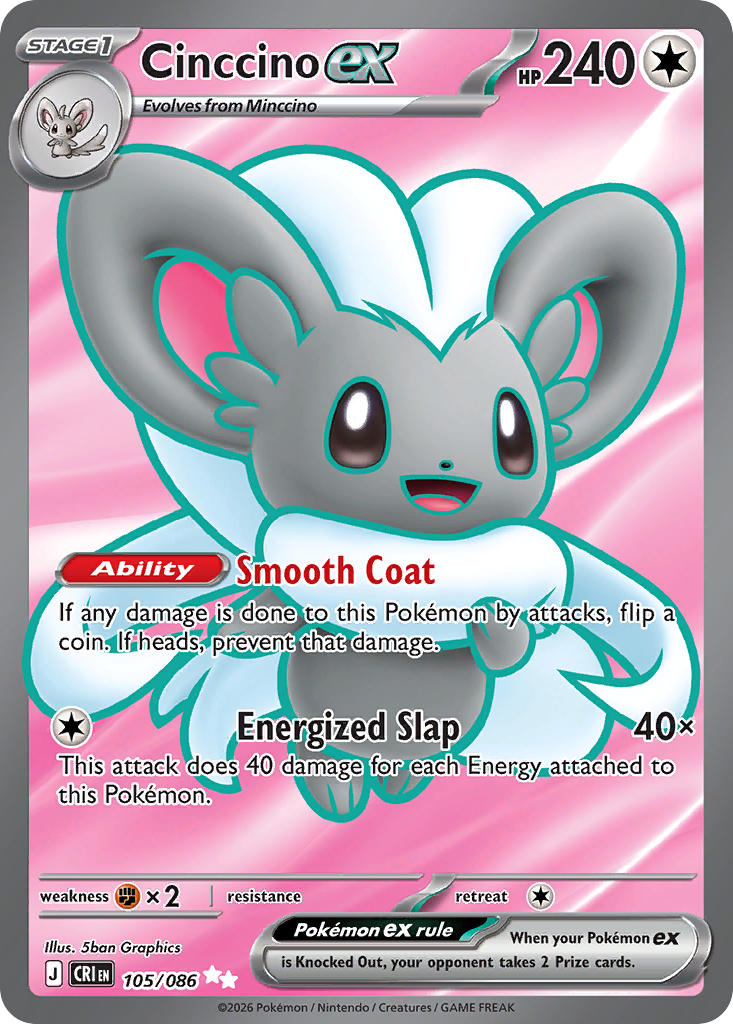 105/086 Cinccino ex