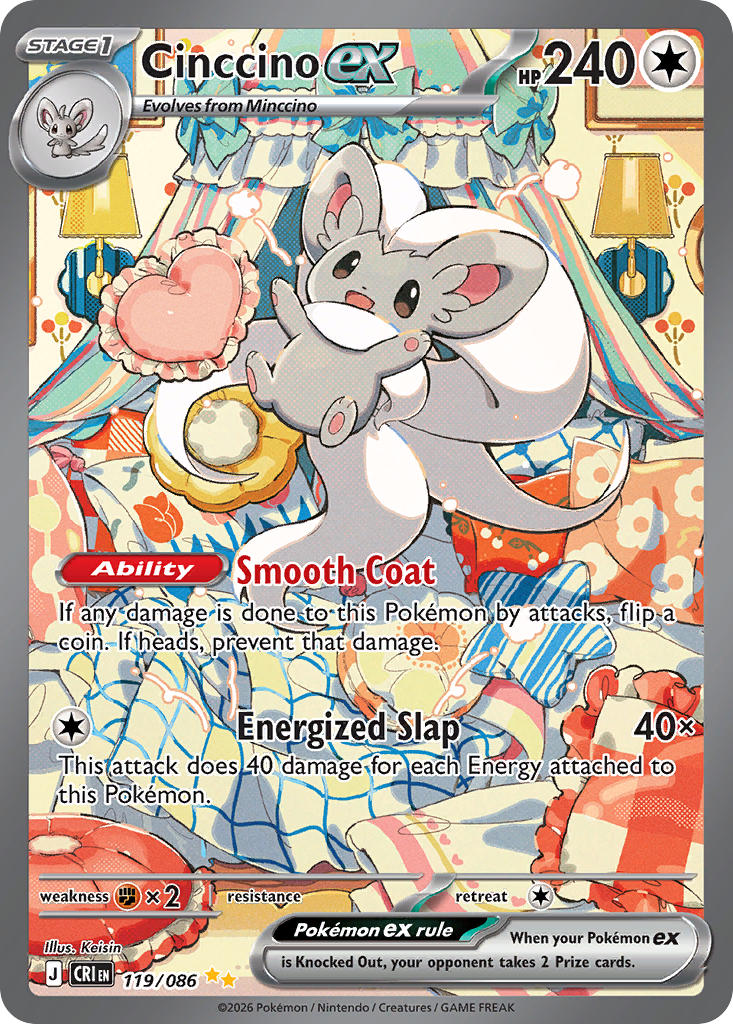119/086 Cinccino ex
