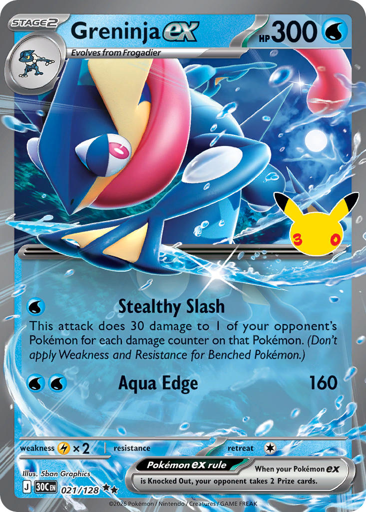 021/128 Greninja ex