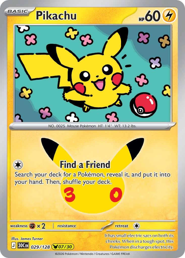 029/128 Pikachu
