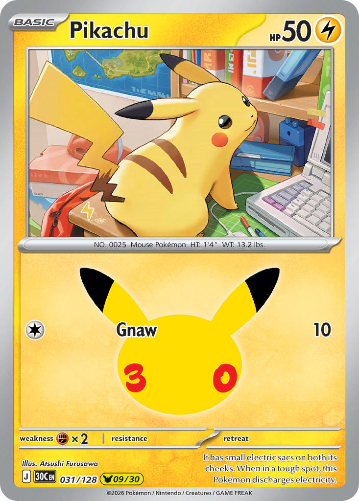 031/128 Pikachu
