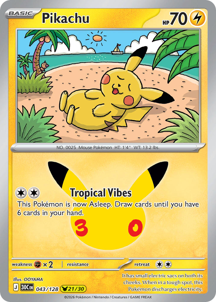 043/128 Pikachu