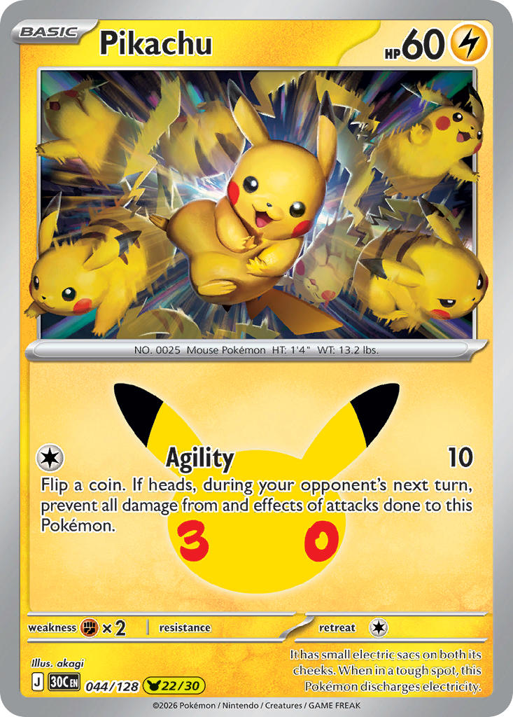 044/128 Pikachu
