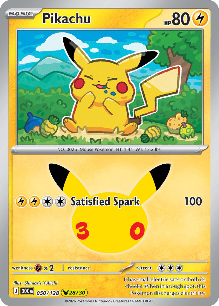 050/128 Pikachu